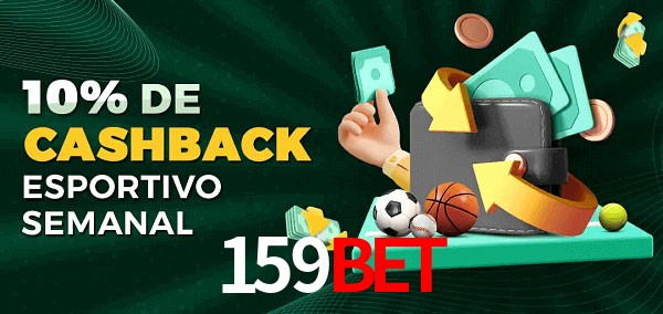 10% de bônus de cashback na 159bet